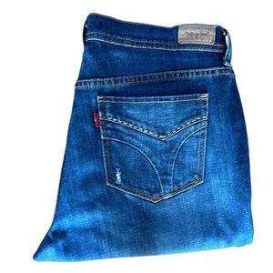 Levi's Women's Straight Leg Jeans - Deep Blue Denim